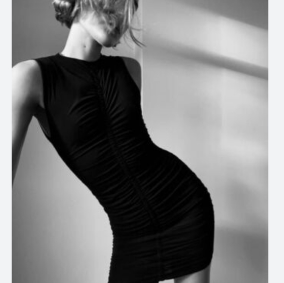 Zara Dresses & Skirts - ZARA Mini Black Dress Women's Size Medium NWT